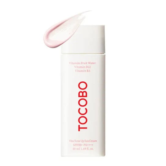 TOCOBO, Vita Tone Up Sun Cream SPF50+ PA++++, Krem z filtrem typu tone up, 50ml TOCOBO