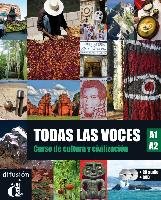 Todas las voces (A1/A2). Lehrbuch + Audio-CD + DVD Chamorro Cesar, Martinez Matilde, Murillo Nuria, Saenz Alejandro