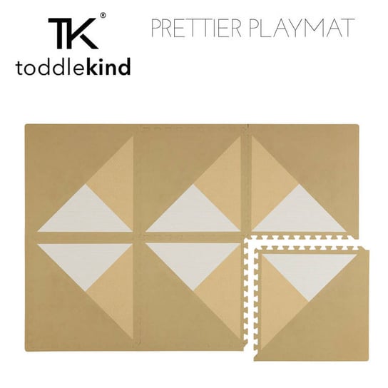 TODDLEKIND Mata do zabawy piankowa podłogowa Prettier Playmat Kyte Wheat Toddlekind