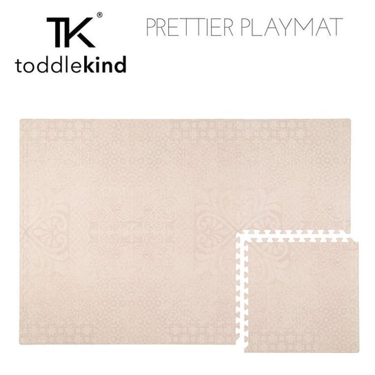 Toddlekind, Mata podłogowa do zabawy (piankowa), Prettier Playmat, Light Pink Toddlekind