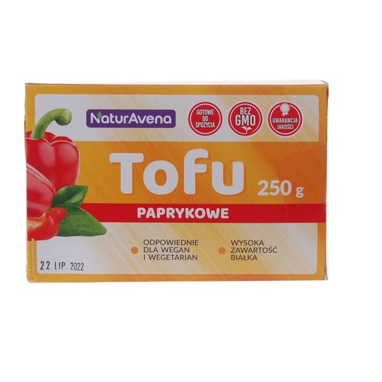 Tofu Kostka Paprykowe 250 g - NaturAvena Naturavena