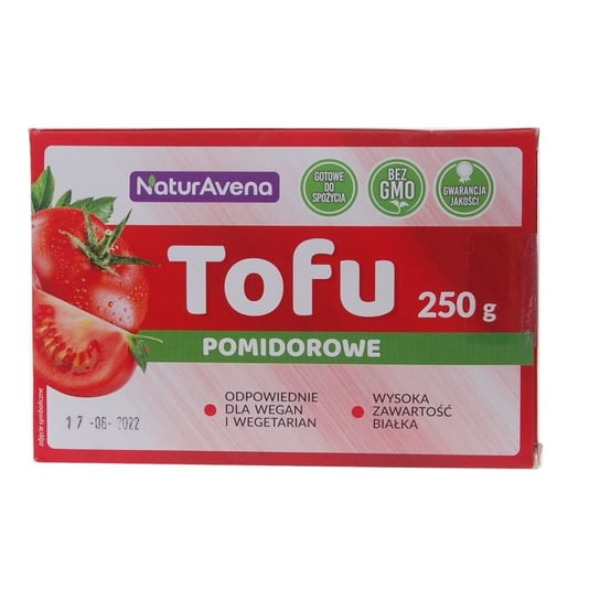 Tofu Kostka Pomidorowe 250 g - NaturAvena Naturavena