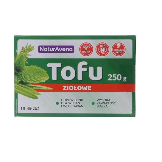 Tofu Kostka Ziołowe 250 g - NaturAvena Naturavena