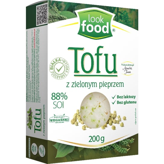 Tofu z Zielonym Pieprzem 200 g - Look Food Look Food