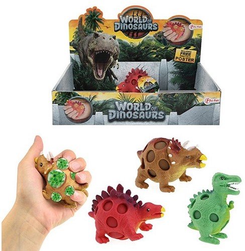Toi-Toys Dinozaur Wyciskany Squeeze Me 10Cm Inna marka