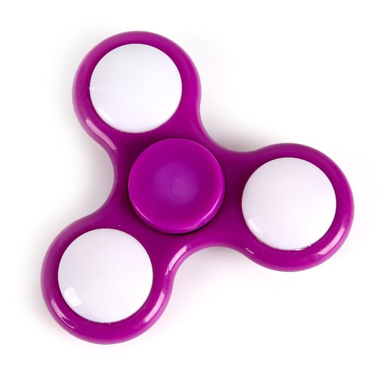 Toi-Toys, gra zręcznościowa Hand Spinner, LED, fioletowy Toi-Toys
