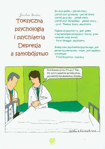 Toksyczna Psychologia i Psychiatria Depresja a Samobójstwo Stukan Jarosław