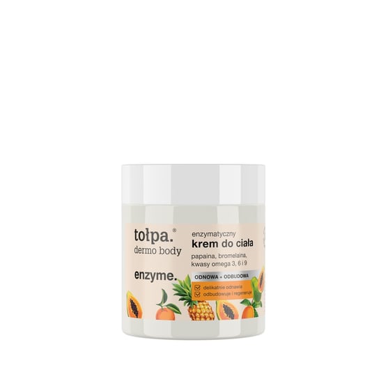 Tołpa, dermo body enzyme, enzymatyczny krem do ciała, 250 ml Tołpa