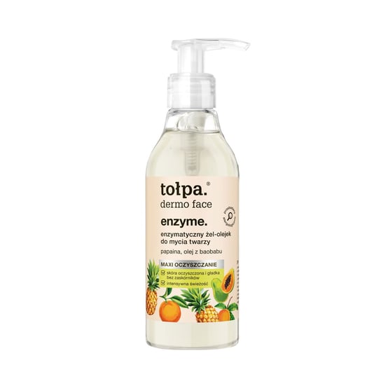 Tołpa, dermo face enzyme, enzymatyczny żel-olejek do mycia twarzy, 195 ml Tołpa