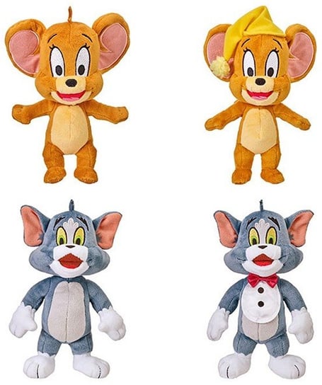 Tom i Jerry maskotka pluszak mix 18 cm Inna marka