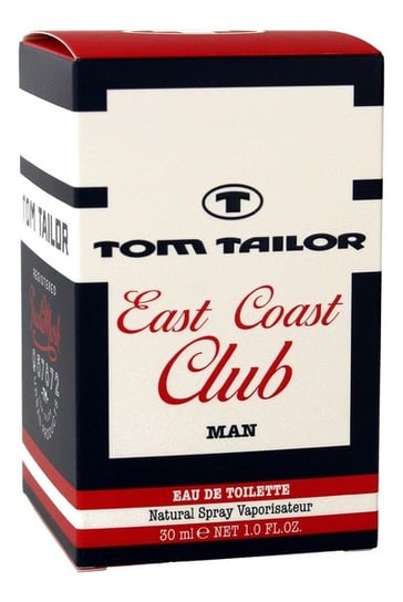 Tom Tailor, East Coast Club, woda toaletowa, 30 ml Tom Tailor