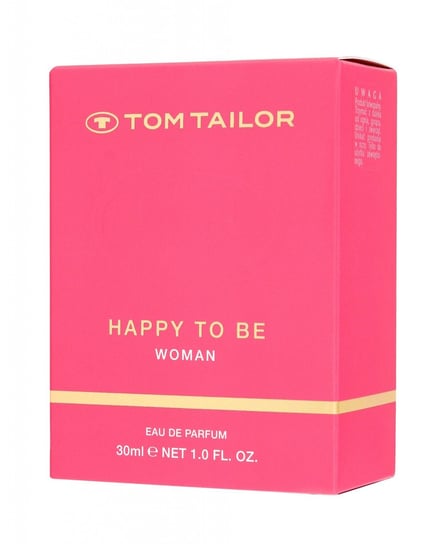Tom Tailor, Happy To Be Woman, Woda Perfumowana, 30ml Tom Tailor