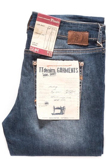 Tom Tailor, Spodnie damskie, Stella Slim Dark Stone Vintage, rozmiar W29/L32 Tom Tailor