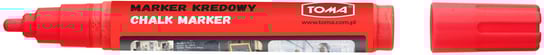 Toma, marker kredowy, 4,5 mm, czerwony Toma