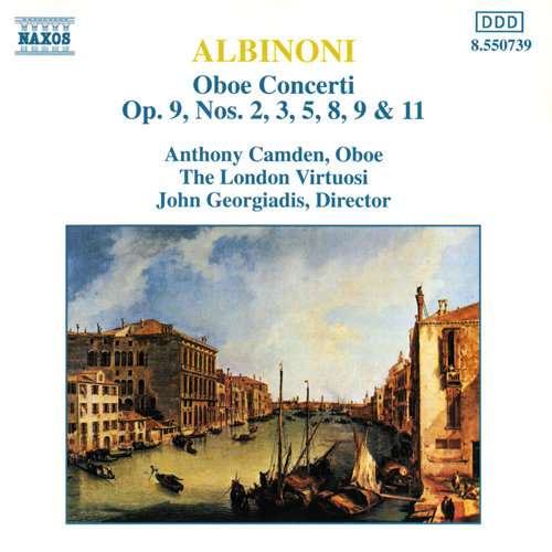 Tomaso Giovanni Albinoni Albinoni: Concertos Pour Hautbois (Volume 1) Camden Anthony