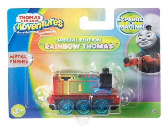 Tomek i Przyjaciele Adventures, lokomotywa Tęczowy Tomek, FJP74 Mattel