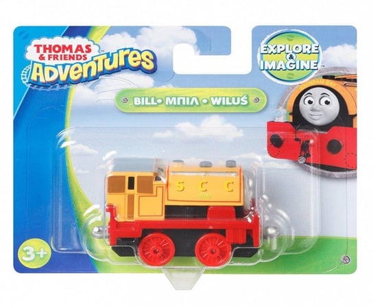 Tomek i Przyjaciele Adventures, mała lokomotywa Wiluś, DWM28/FJP42 Mattel