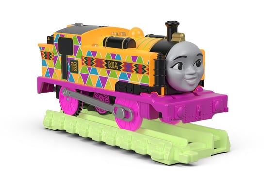 Tomek i Przyjaciele, świecąca lokomotywka z torami TrackMaster Hyper Glow Mattel