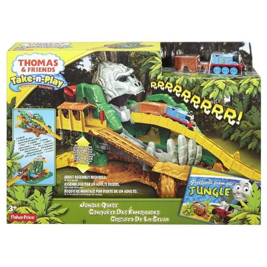 Tomek i Przyjaciele, tor Przygoda w dżungli, DGK89 Mattel