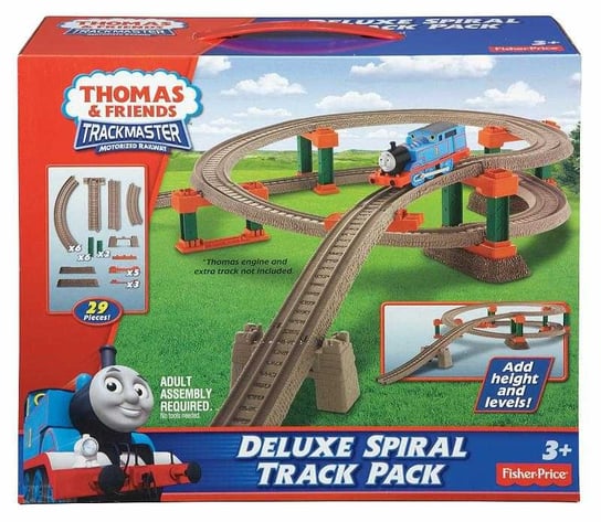 Tomek i Przyjaciele, tory Deluxe Spiral Track Pack Mattel