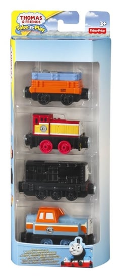 Tomek i Przyjaciele, zestaw lokomotyw, CFC48 Mattel