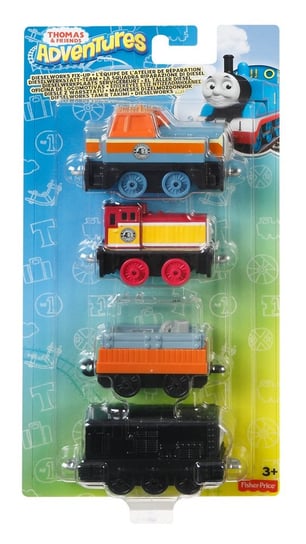 Tomek i Przyjaciele, zestaw lokomotyw, DTX81 Mattel