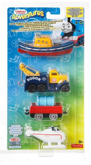 Tomek i Przyjaciele, zestaw lokomotyw, DTX84 Mattel