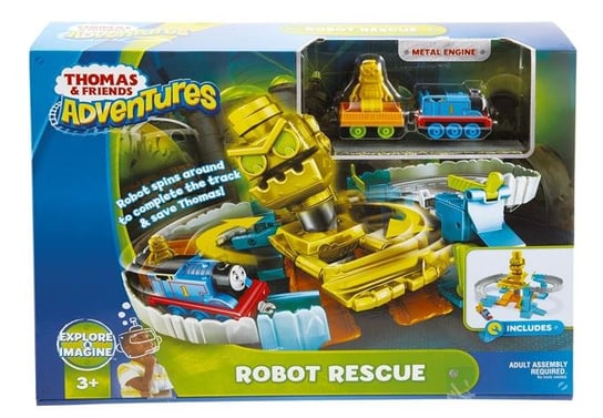 Tomek i Przyjaciele, zestaw torów z robotem Mattel
