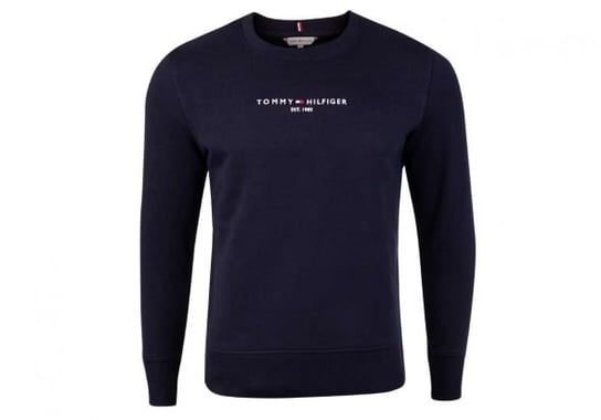 TOMMY  HILFIGER BLUZA DAMSKA TH ESS HILFIGER C-NK SWEATSHIRT NAVY WW0WW28220 DW5 - Rozmiar: L Tommy Hilfiger