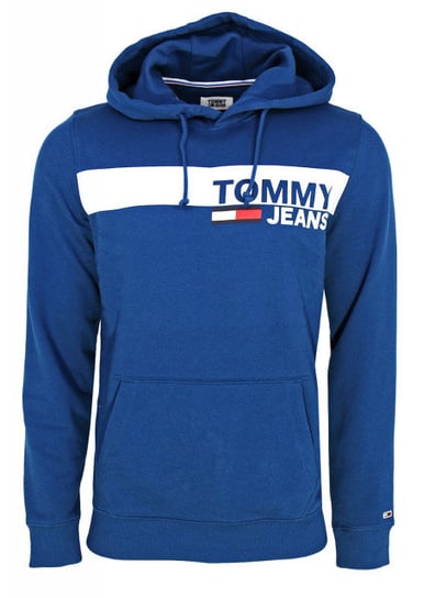 Tommy Hilfiger, Bluza męska, niebieski, rozmiar S Tommy Hilfiger