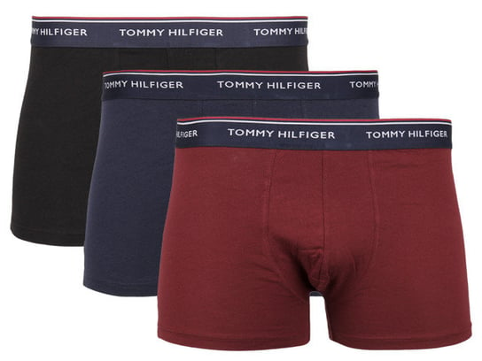 Tommy Hilfiger, Bokserki męskie, 3pack, granatowy, rozmiar L Tommy Hilfiger