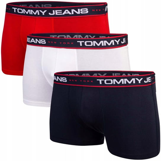 TOMMY HILFIGER BOKSERKI MĘSKIE MAJTKI 3 PARY r.M Tommy Hilfiger