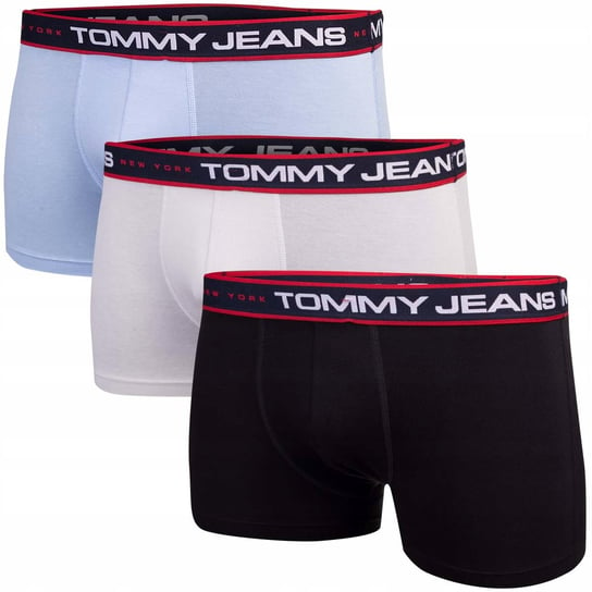 TOMMY HILFIGER BOKSERKI MĘSKIE MAJTKI 3 PARY r.M Tommy Hilfiger