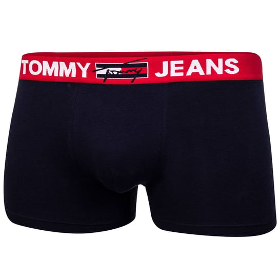 TOMMY HILFIGER BOKSERKI MĘSKIE TRUNK 1 PARA NAVY UM0UM02178 DW5 - Rozmiar: L Tommy Hilfiger