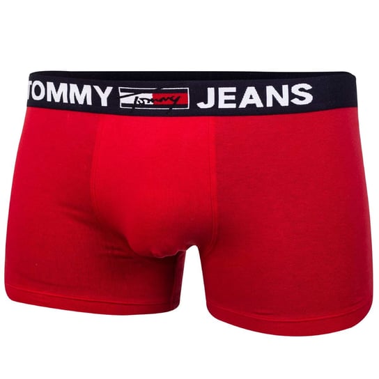 TOMMY HILFIGER BOKSERKI MĘSKIE TRUNK 1 PARA RED UM0UM02178 XLG - Rozmiar: M Tommy Hilfiger