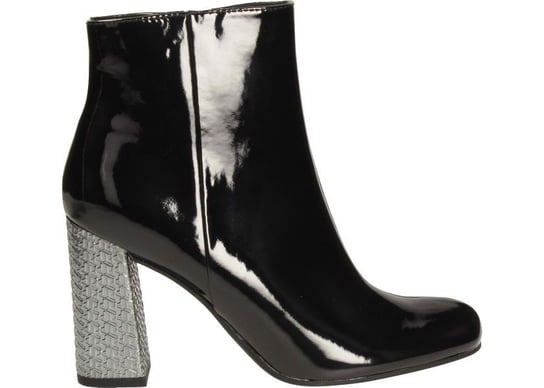 Tommy Hilfiger Botki FW0FW04571 40 Elevated Patent High Heel Boot Tommy Hilfiger