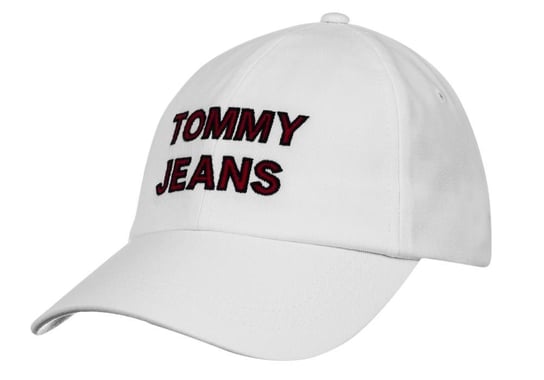TOMMY  HILFIGER CZAPKA Z DASZKIEM TJW GRAPHIC CAP WHITE AW0AW10191 YBR - Rozmiar: UNI Tommy Hilfiger