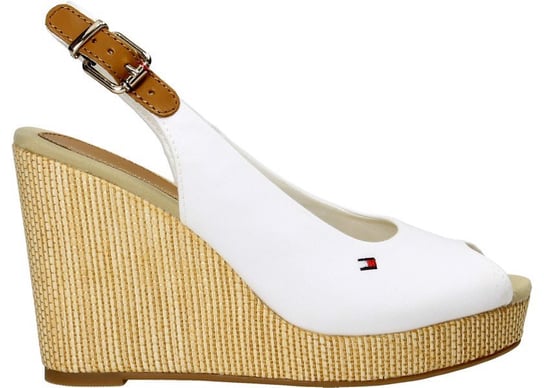 Tommy Hilfiger Espadryle FW0FW04789 40 Iconic Elena Sling Back Wedge Tommy Hilfiger