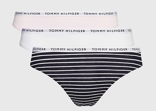 Tommy Hilfiger Figi UW0UW04557 L 3P Bikini Print Tommy Hilfiger