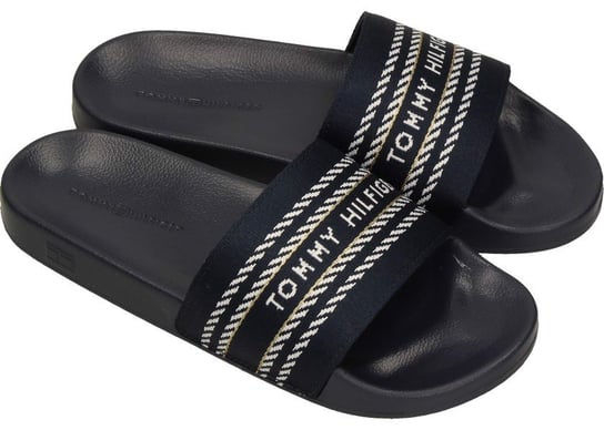 Tommy Hilfiger Klapki FW0FW07153 41 Tommy Webbing Slide Tommy Hilfiger