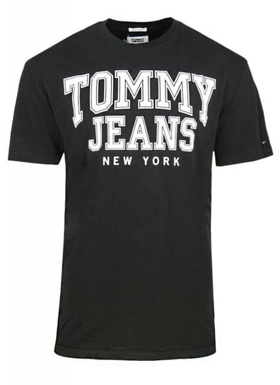 Tommy Hilfiger, Koszulka męska, czarny, rozmiar S Tommy Hilfiger