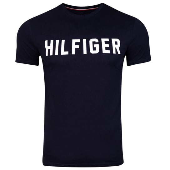 TOMMY HILFIGER KOSZULKA MĘSKA T-SHIRT CN SS TEE HILFIGER NAVY UM0UM02011 DW5 - Rozmiar: XL Tommy Hilfiger