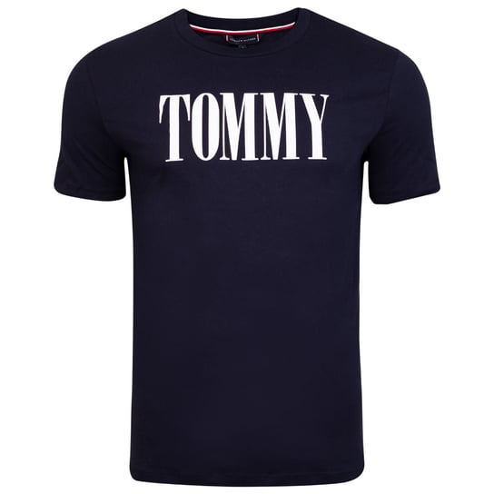 Tommy Hilfiger Koszulka Męska T-Shirt Crew Neck Tee Navy Um0Um02534 Dw5 L Tommy Hilfiger