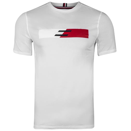 Tommy Hilfiger Koszulka Męska T-Shirt Graphic Tee White Mw0Mw19766 Ybr Xl Tommy Hilfiger