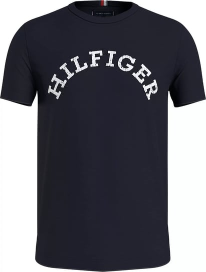 TOMMY HILFIGER KOSZULKA MĘSKA T-SHIRT HILFIGER ARCHED TEE GRANATOWA r.XL Tommy Hilfiger