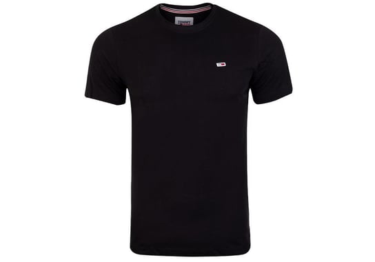 TOMMY  HILFIGER KOSZULKA MĘSKA T-SHIRT TJM CLASSIC JERSEY C NECK BLACK DM0DM09598 BDS - Rozmiar: XL Tommy Hilfiger