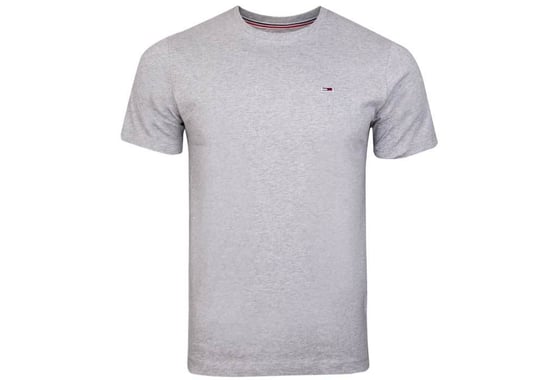 Tommy  Hilfiger Koszulka Męska T-Shirt Tjm Classic Jersey C Neck Grey Dm0Dm09598 P01 L Tommy Hilfiger