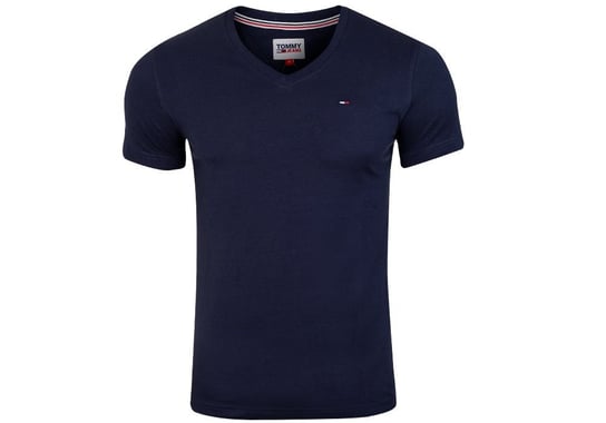 TOMMY HILFIGER KOSZULKA MĘSKA T-SHIRT TJM ORIGINAL JERSEY V NECK TEE NAVY DM0DM04410 002 XXL Tommy Hilfiger