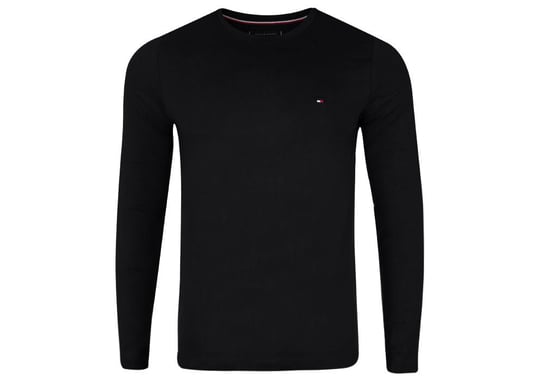 Tommy Hilfiger Koszulka Z Długim Rękawem Tommy Logo Long Sleeve Tee Black Mw0Mw09096 Bds - Rozmiar: Xl Tommy Hilfiger