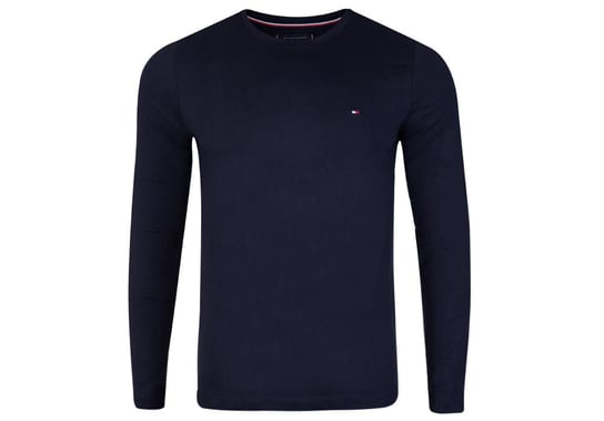 Tommy Hilfiger Koszulka Z Długim Rękawem Tommy Logo Long Sleeve Tee Navy Mw0Mw09096 Dw5 S Tommy Hilfiger